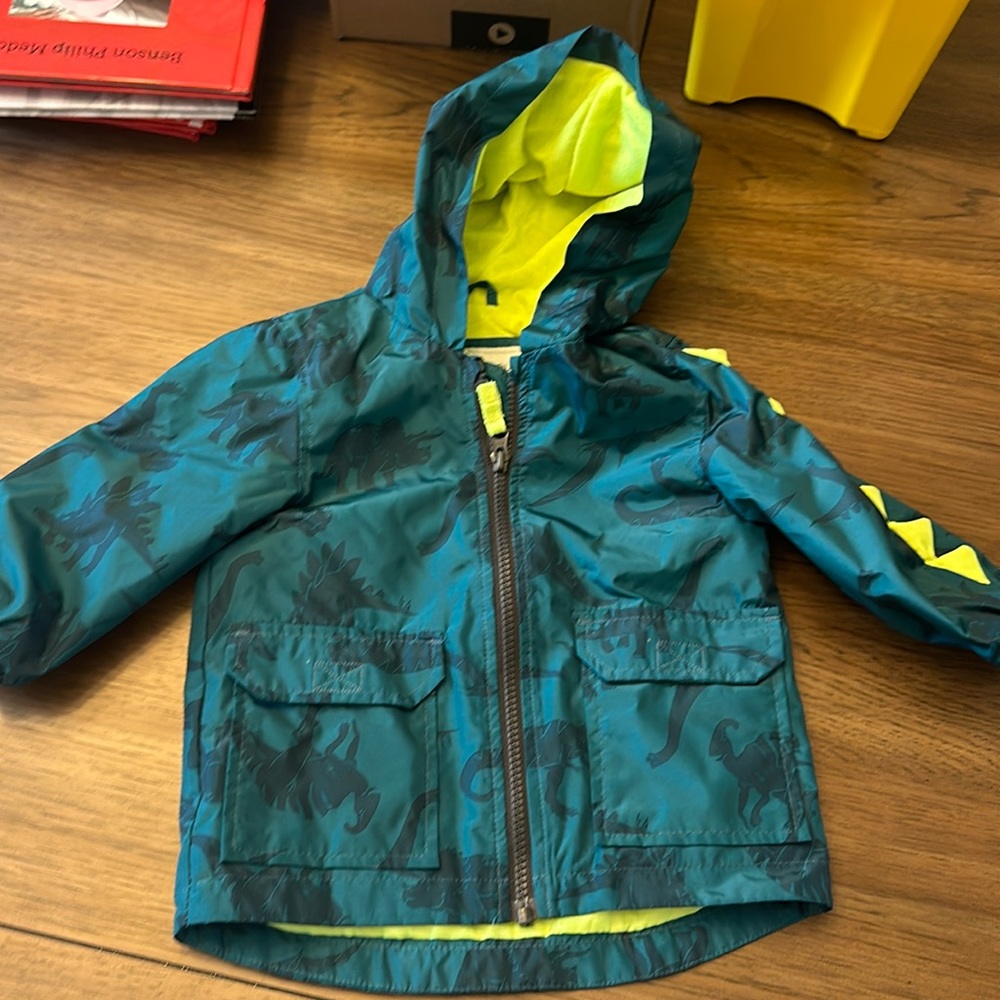 Boys Dino Raincoat